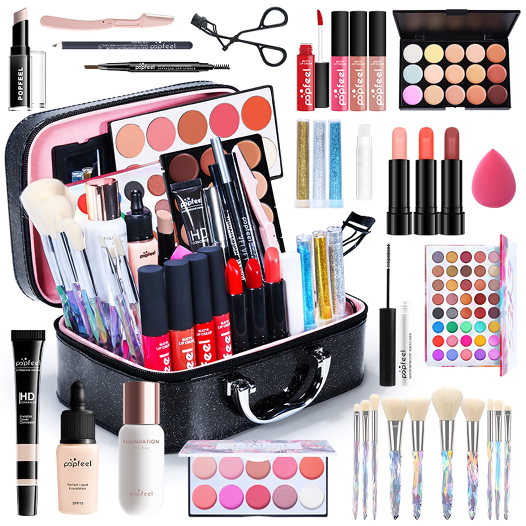 Amazon.com : MolPafe All-in-one Professional Makeup Set for